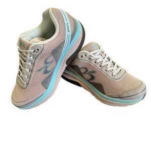 G-defy Women’s Orthopedic Mighty Walk Comfort Fit Shoes Size 8